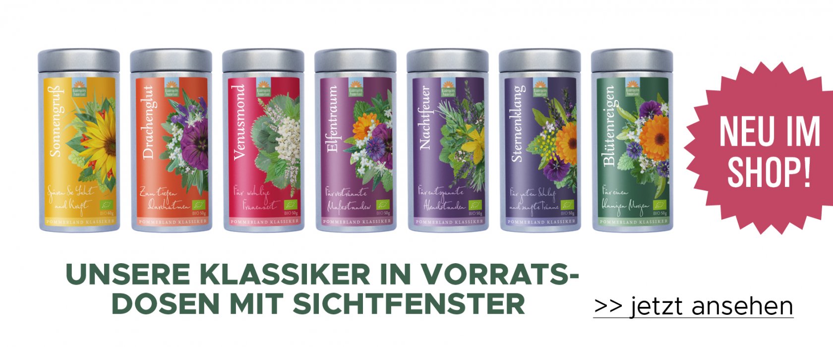 Aktuelles von der KräuterteeManufaktur Kräutergarten Pommerland