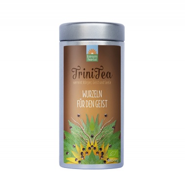 Bio-Kräutertee Teedose TriniTea Wurzeln für den Geist