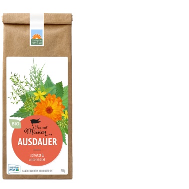 TEE MIT MISSION Ausdauer