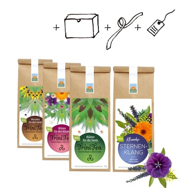 Geschenke voller Teemomente Bio-Kräutertee im Geschenkkarton
