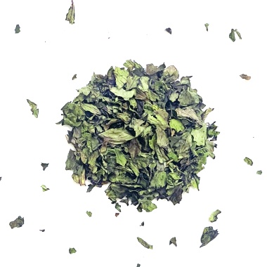 Orangenminze – Bio-Kräutertee lose – köstlich und belebend aus 100% Mentha piperita citrata. Handgemacht in Mecklenburg-Vorpommern von Kräutergarten Pommerland.