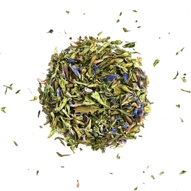 Drachenkopf – Bio-Kräutertee lose – sonnig und sorglos aus 100% Dracocephalum moldavica. Handgemacht in Mecklenburg-Vorpommern von Kräutergarten Pommerland.